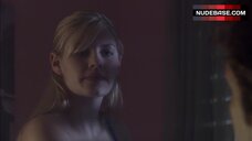 6. Hot Elisha Cuthbert in Blue Bra and Panties – The Quiet