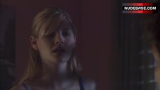 7. Hot Elisha Cuthbert in Blue Bra and Panties – The Quiet