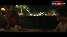 2. Emily Bett Rickards Nude in Bath – Funny Story