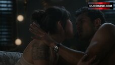 10. Daniella Pineda Hot in Underwear – What / If