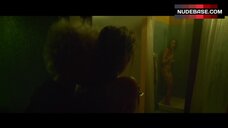 Lea Vlamos Flashes Boobs and Bush – Climax