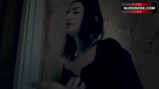 10. Meera Kazmi Breasts Scene – American Terror Story
