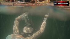 6. Christia Visser Jumps into Pool in Her Underwear – Girl From Nowhere