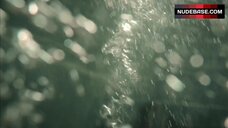 8. Christia Visser Jumps into Pool in Her Underwear – Girl From Nowhere