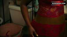 7. Chyna Layne in Sexy Red Lingerie – She'S Gotta Have It