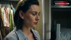 3. Christiane Paul Flashes Underwear – 8 Days