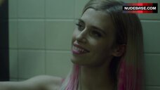 4. Genevieve DeGraves Underwear Scene – Slasher