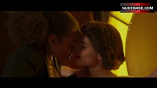 6. Allison Williams Lesbian Kissing – The Perfection