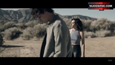 1. Aurora Perrineau Pokies Through Top – Into The Dark: All That We Destroy