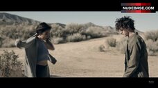 8. Aurora Perrineau Pokies Through Top – Into The Dark: All That We Destroy