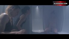 4. Emma Broome Nude in Sauna – Aniara