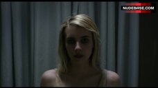 9. Emma Roberts Underwear Scene – February