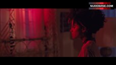1. Zazie Beetz Nipples Through Top – Slice