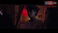10. Zazie Beetz Nipples Through Top – Slice