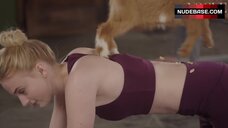 6. Sophie Turner Sexy Yoga with Goats – Extreme Wellness With Sophie Turner