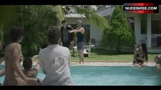 10. Sexy Laura Osma in Black Bikini – Crime Diaries: Night Out