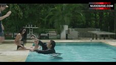 6. Sexy Laura Osma in Black Bikini – Crime Diaries: Night Out