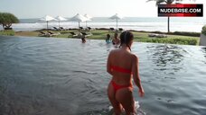 10. Kim Kardashian West in Strapless Bikini – Keeping Up With The Kardashians