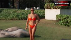 5. Kim Kardashian West in Strapless Bikini – Keeping Up With The Kardashians