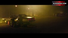 Justine Warrington Bare Her Butt – Dragged Across Concrete