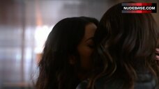 2. Lesley-Ann Brandt Lesbian Kiss – Lucifer