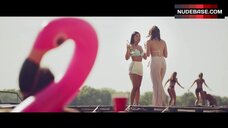1. Gage Golightly in Sexy White Bikini – The Last Summer