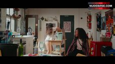 7. Gina Rodriguez Shows Panties – Someone Great