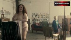 3. Jessica Gunning Nude Modeling – White Heat