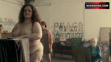 6. Jessica Gunning Nude Modeling – White Heat