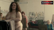 7. Jessica Gunning Nude Modeling – White Heat