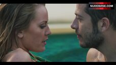 4. Lucy Martin Bikini Scene – Riviera