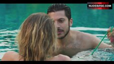 6. Lucy Martin Bikini Scene – Riviera
