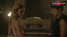 2. Zoe Southwood Topless Scene – Roman Empire: Reign Of Blood