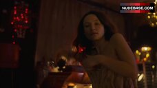 5. Emily Browning Topless Scene – American Gods