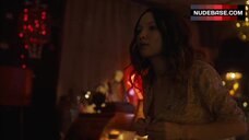 9. Emily Browning Topless Scene – American Gods