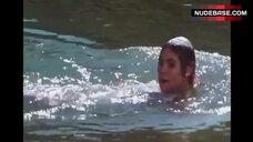 4. Olivia d'Abo Pokies through Wet Top – Bullies