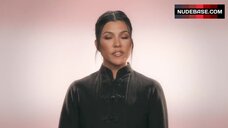 9. Hot Kourtney Kardashian in Leopard Bikini – Keeping Up With The Kardashians