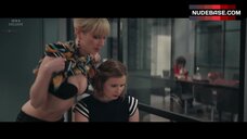 4. Lydia Wilson Cleavage in Bra – Flack