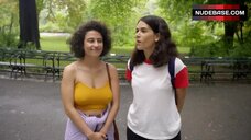 2. Ilana Glazer Nipples Through Top – Broad City