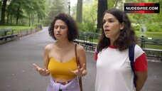 6. Ilana Glazer Nipples Through Top – Broad City