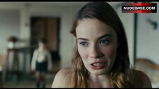 5. Saskia Rosendahl Nude Playing Piano – Never Look Away