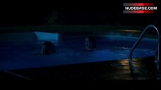 10. Nadia Alexander Jumps into Pool in Lingerie – Blame