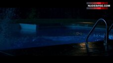 5. Nadia Alexander Jumps into Pool in Lingerie – Blame