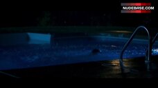 6. Nadia Alexander Jumps into Pool in Lingerie – Blame