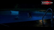 9. Nadia Alexander Jumps into Pool in Lingerie – Blame