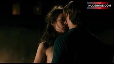 2. Paula Beer Sex aganist Wall – Never Look Away