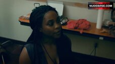 6. Briella Howard Posing Topless – Darkness Reigns