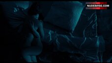 1. Paula Beer Rolling in Bed – Never Look Away