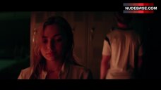 10. Peyton List Flashes Lingerie – The Thinning
