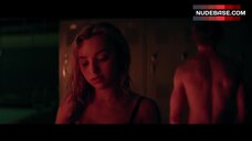 7. Peyton List Flashes Lingerie – The Thinning